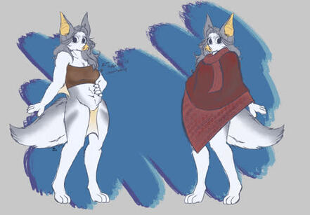 anthro character sheet clothed unclothed rough